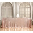 thumbnail image 4 of GFDYREE Sequin Tablecloth, Rectangular, 50"x80", Rose Gold, 4 of 7