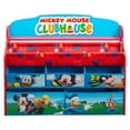 thumbnail image 3 of Delta Children Mickey Mouse Clubhouse Deluxe Book and Toy 3 Shelf Organizer, 3 of 4