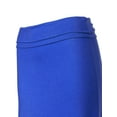 thumbnail image 5 of MixMatchy Women's Basic Foldable High Waist Regular and Plus Size Maxi Skirts, 5 of 5