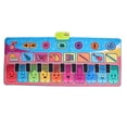 thumbnail image 1 of Tapetes musicales para niños, plegable, 10 teclas, educativo, portátil, tapete para Piano, teclado de música, tapete para baile, 1 of 9