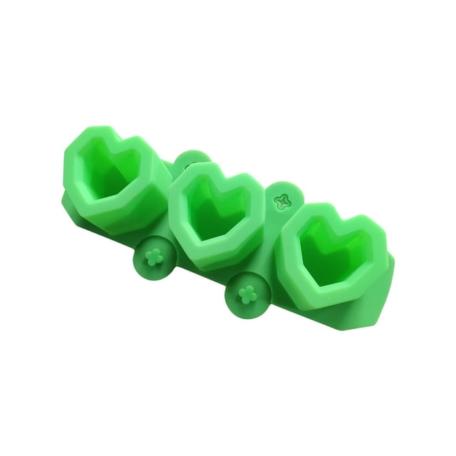 Xihbxyly Bandeja de Hielo En Forma de Corazón, Molde de Silicona para Cócteles y Postres, Multiusos para Macetas, Apto para Uso Alimentario, Fácil de Desmoldar, Accesorio para Bar En Casa, 21,8 X 9 X