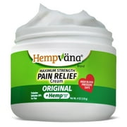 Hempvana Original Pain Cream, Maximum Strength