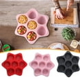 thumbnail image 4 of Ohufall 7 Cavity Non-stick Baking Pan Bread Pan Household Baking Tool For Loaf Hamburger Bun Easy Release, 4 of 4