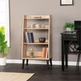 thumbnail image 3 of SEI Furniture Berritza Midcentury Engineered Wood Bookshelf in Natural, 3 of 3