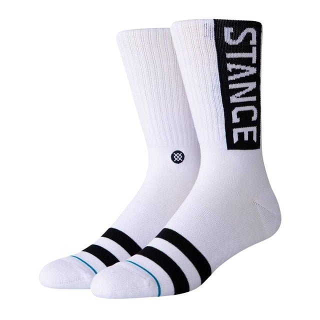 Calcetines Stance Og Crew Unisex Casual blanco G