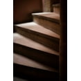 thumbnail image 2 of Berzel, Erin 17x24 White Modern Wood Framed Museum Art Print Titled - Old Lyon Stairway III, 2 of 4