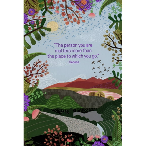 Pictura The Person You Are Matters: Rolling Hills Graduation Congratulations Card