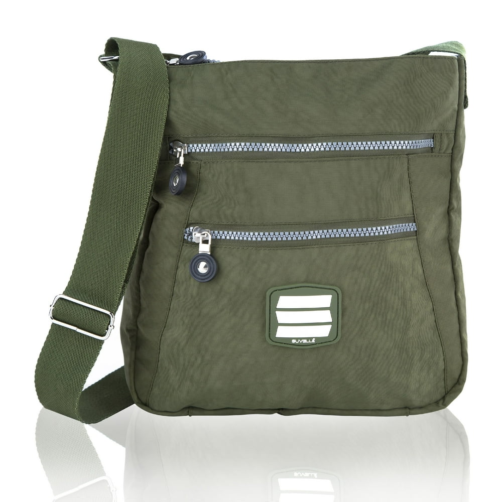 Suvelle Lightweight Go-Anywhere Travel Everyday Crossbody Bag Multi ...