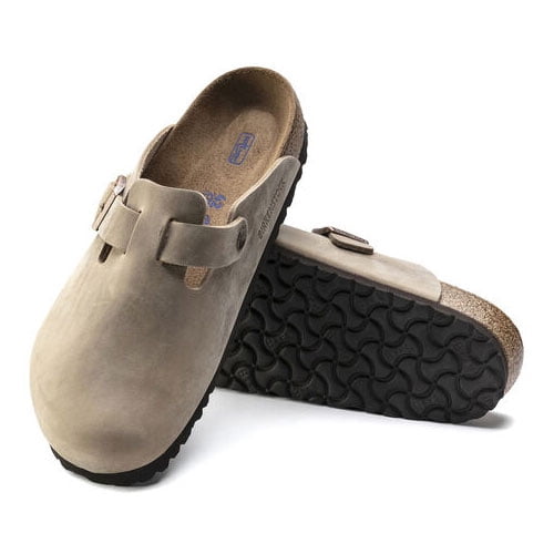 BIRKENSTOCK Boston Soft Footbed Tobacco Oiled Leather Regular Width 1018147