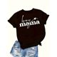 thumbnail image 5 of This Mama Prays" Women's Fashion T-Shirt - Casual Crew Neck, Short Sleeve in Lightweight & Breathable for Spring/Summer/Fall, Ladies T Shirts Tee Tee For Adult, Men, Women, Teen, Teenager, Adolescen, 5 of 6