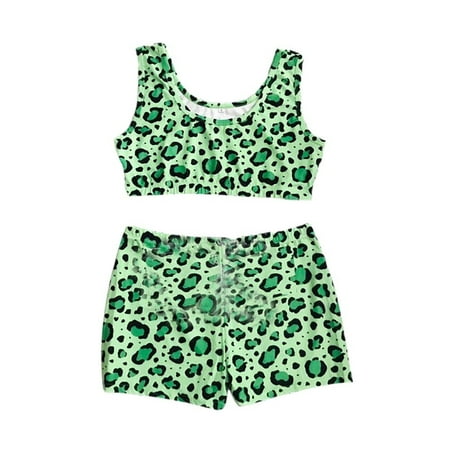 

Sexy Women Pajama Sets Short Sleeve Print T-shirt Crop Tops High Waist Shorts Two-pieces Sleepwear Nightwear
