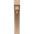 thumbnail image 2 of 5"W x 10"D x 30"H Thin Rockford Rough Cedar Woodgrain TimberThane Corbel, Primed Tan, 2 of 6