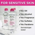 thumbnail image 7 of Garnier SkinActive Micellar Cleansing Water, For All Skin Types, 3.4 fl. oz., 3 Count, 7 of 7