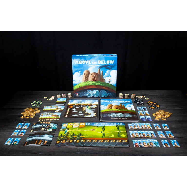 Red Raven Games Above and Below, Strategy Board Game Red Raven Games Above and Below, Strategy Board Game