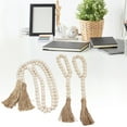 thumbnail image 4 of Mantle Decor Beads, Wood Bead String Cute Multi Use  Exquisite Nature Material  for House Decoration, 4 of 8