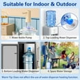 thumbnail image 2 of ZHUYING 5 pcs 3 and 5 Gallon Water Jug Cap, Silicone Reusable Replacement Cap, Non Spill Bottle Caps for 55mm Bottle Water Dispenser Caps -, 2 of 7