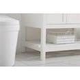 thumbnail image 5 of 36 inch Single Bathroom Vanity in White with Backsplash, 5 of 8