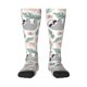 thumbnail image 1 of Fotbe Cute Cartoon Sloth Calcetas Divertidas Estampadas para Hombre y Mujer, Calcetas de Algodón hasta la Rodilla para Caminar, Correr, Enfermería y Embarazo, 1 of 6
