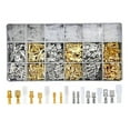 thumbnail image 1 of KAKOWELY Cold Pressed Connector 720Pcs Assorted Insulated Electrical Wire Terminal Crimp Connector Kit Spade Set0.83"X0.2"X0.12", 1 of 5