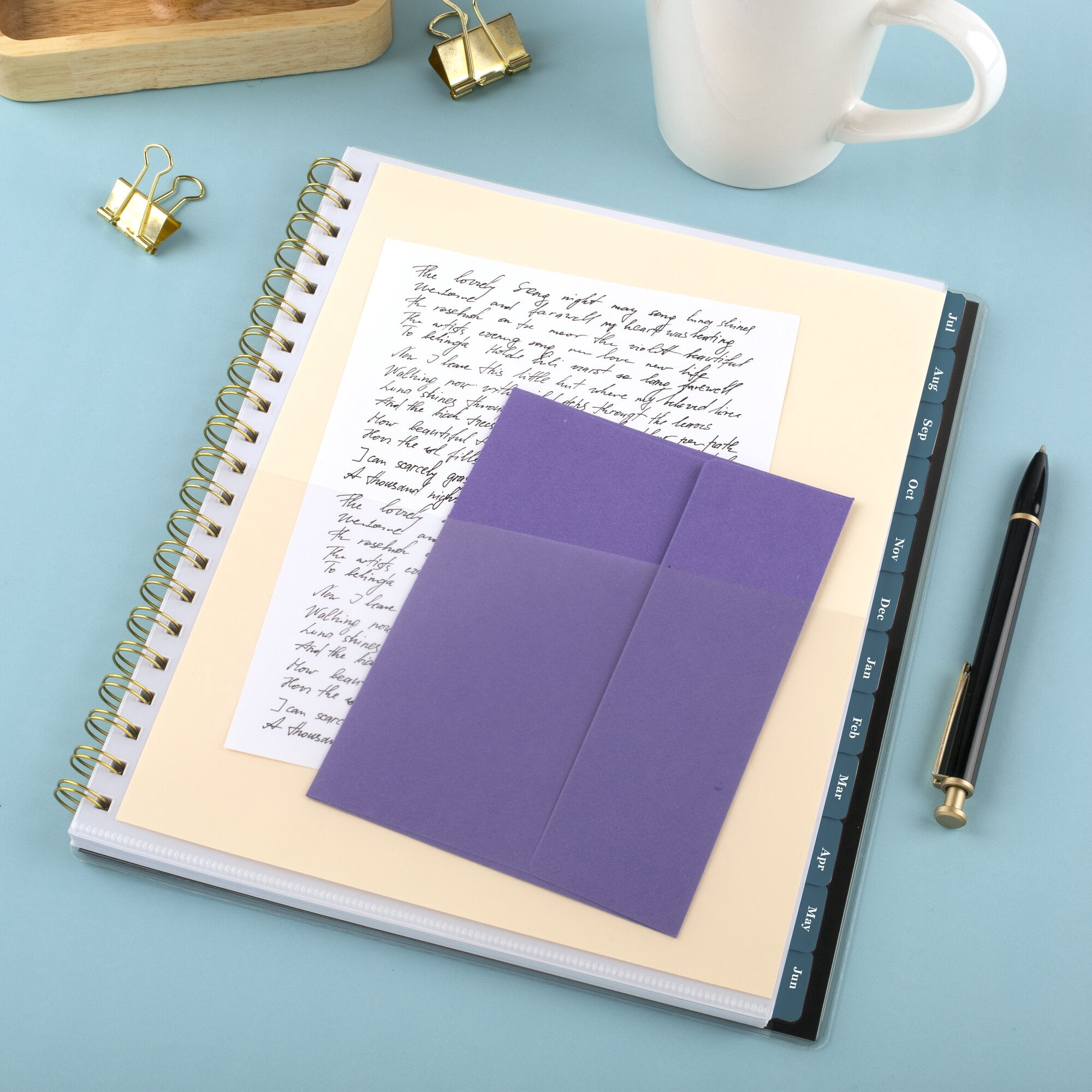 Mead Cambridge Tundra Academic 2026-2027 Weekly Monthly Planner Large 8 12 x 11