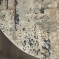thumbnail image 4 of Nourison Concerto Rustic Beige/Grey 7'10" x round Area Rug, (8 Round), 4 of 8
