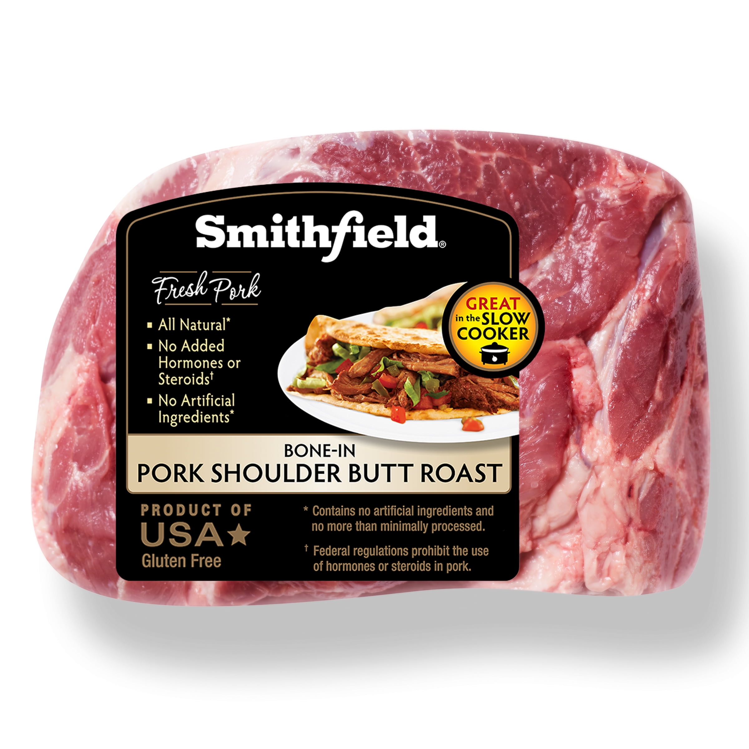 Smithfield, Pork Shoulder Butt Roast, 5.5 - 8.5 lbs