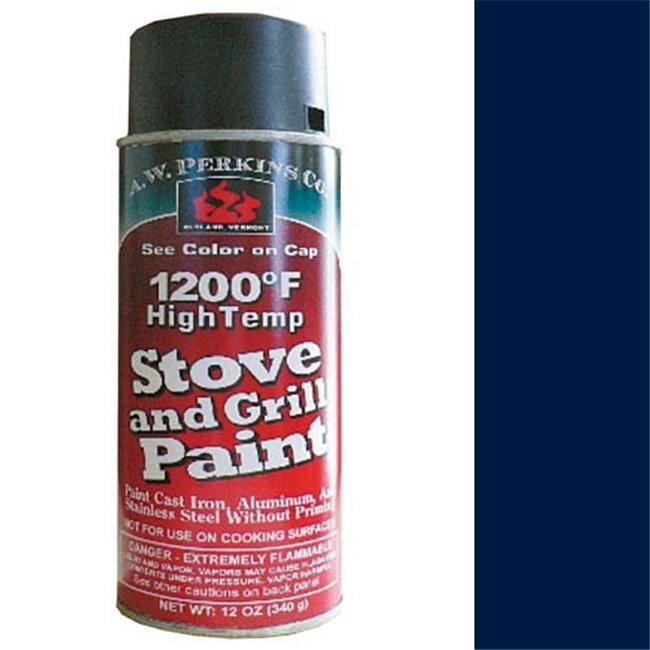 blue high heat paint