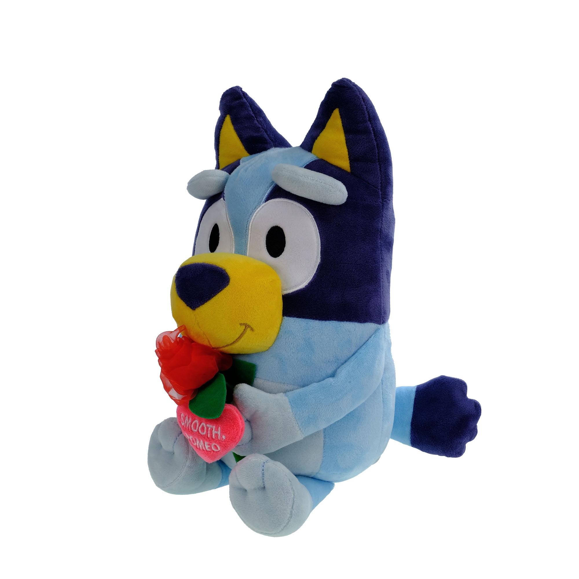 Large Bluey Plush, Valentine's Day, by Ruz