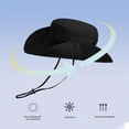 thumbnail image 4 of 100Fens Men'S Outdoor Hat Mountaineering Fishing Shade Sun Hat Sun Hat Breathable Fisherman'S Hat, 4 of 6
