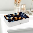 thumbnail image 6 of Butterfly Portable PU Leather Jewelry Organizer with Removable Compartment, Bracelet Holder, Earring Organizer, and Jewelry Boxes, 6 of 6