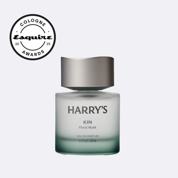 Harry's Kin Men's Cologne - Floral Musk Scent - 1.7 fl oz - Notes of Blackcurrant, Musk & Cashmere Wood