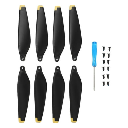 Image of Drone Propellers for Mini 3 RC Drone Wing Blades Replacement Propellers Accessories Gold Edge