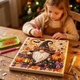 thumbnail image 4 of Halloween Pearl Art DIY Kit Cute Ghost Pearl Painting Set Plastic Complete Kit & For All Ages for Home Decor Wall Art Beginner Crafts & Seasonal Party Gifts by MPOISVA, 4 of 7