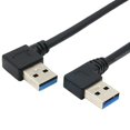 thumbnail image 3 of CNKOO 30/60cm USB3.0 High Speed Double Heads Male Data Cable Mobile Hard Disk Cord, 3 of 7