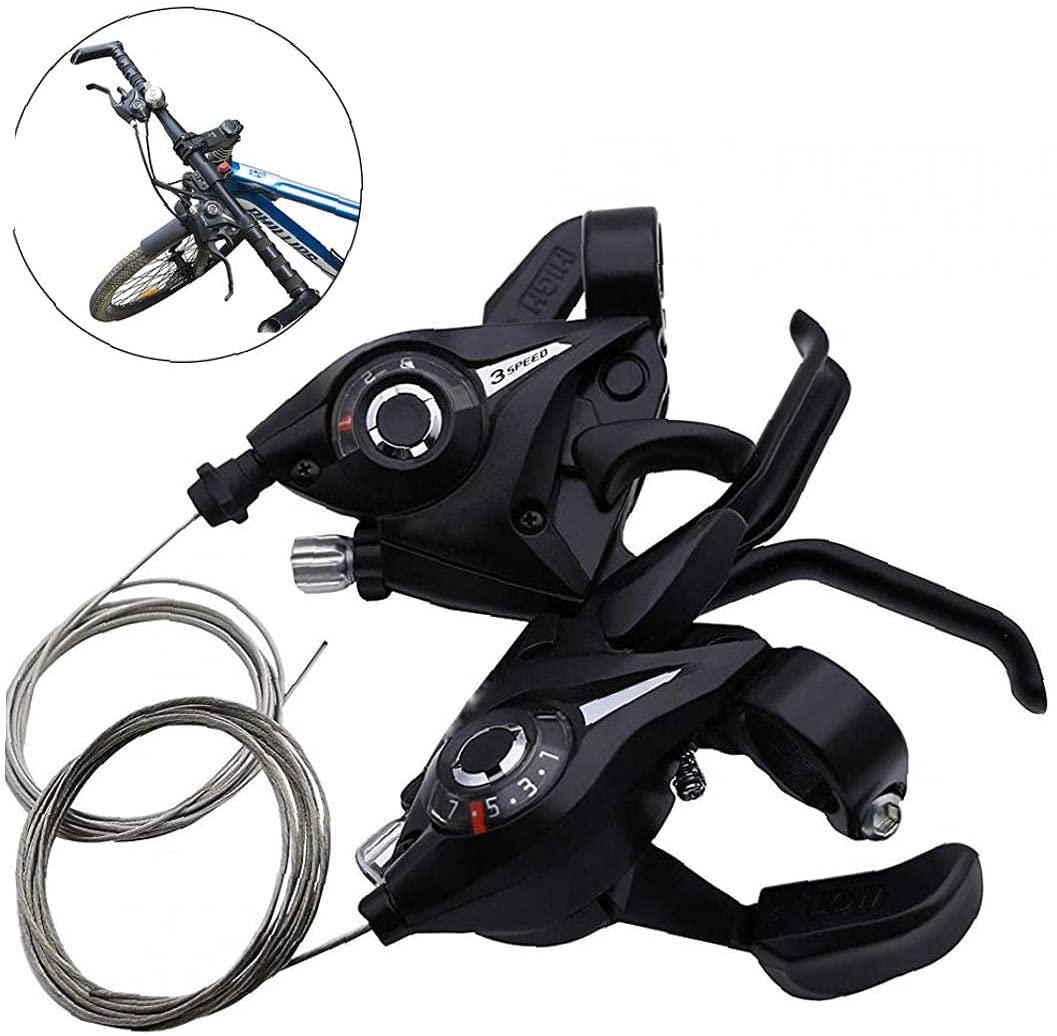 2PCS Bike Shift Levers, Bicyle 3x7 