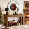 thumbnail image 5 of Finmind 63" Console Table with 2 Drawers, Narrow Farmhouse Sofa Table with Storage for Entryway, Hallway, 5 of 8