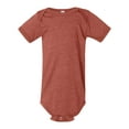 thumbnail image 1 of Bella Canvas Cache-Couche en Jersey pour Bébé, 18-24, Mauve Chiné, 1 of 1