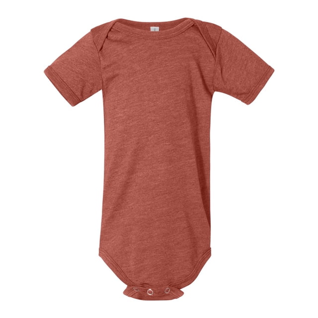 Bella Canvas Cache-Couche en Jersey pour Bébé, 18-24, Mauve Chiné