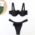thumbnail image 1 of Maillots de Bain pour Femmes 2024 Mode Féminine Maillot de Bain Imprimé Multicolore Ajusté Maillot de Bain à Armatures Ensemble Maillot de Bain Deux Pièces Maillot de Bain pour Filles, 1 of 6