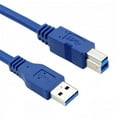 thumbnail image 4 of FVH New USB 3.0 Standard A Type Male to B Type Male cable 1m for External Hard disk, 4 of 5