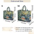 thumbnail image 2 of FORMRS Womens Corduroy Tote Bag Crossbody Shoulder Handbag with Pocket, Sunshine Goldfish, 2 of 7