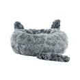 thumbnail image 3 of Cama para mascotas Zulema Gris Degradado 70cm peluche perros cama gato, 3 of 8