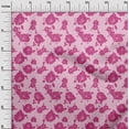 thumbnail image 2 of oneOone Tissu Georgette Viscose Rose Florals Matériel de Robe Tissu Imprimé Tissu au Mètre 42 Pouces de Large-52c, 2 of 5