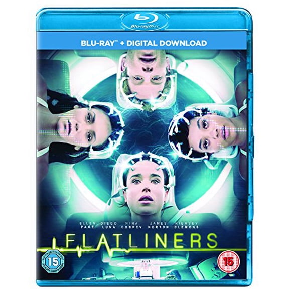 Flatliners (Blu-ray) Diego Luna Elliot Page James Norton Kiefer Sutherland Nina Dobrev