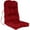 Red, variant on Red Indoor / Outdoor Adirondack Cushion Patio Chair Cushion