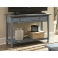 thumbnail image 2 of Alaterre Furniture Table Multimédia/console Style Cottage Bleu Finition Antique, 2 of 6