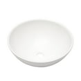 thumbnail image 4 of Lordear 16"x16"Vessel Sink Round Bowl Basin for Bathroom Above Counter Ceramic Sink, 4 of 5
