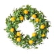 thumbnail image 4 of Corona Artificial de limón para puerta delantera, guirnalda de primavera de 45cm, adorno colgante en la pared para cerca de granja, decoración del, 4 of 8