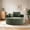 Green, variant on AUU Round Convertible Sofa Bed with Memory Foam & 3 Pillows – Multi-Functional Cloud-Like Circular Couch for Living Room, Apartment, or Office, No Assembly Required