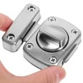 thumbnail image 4 of 1Pc Door Bolts Latch Home Sliding Furniture Door Lock Useful Gate Safety Lock (Silver), 4 of 7